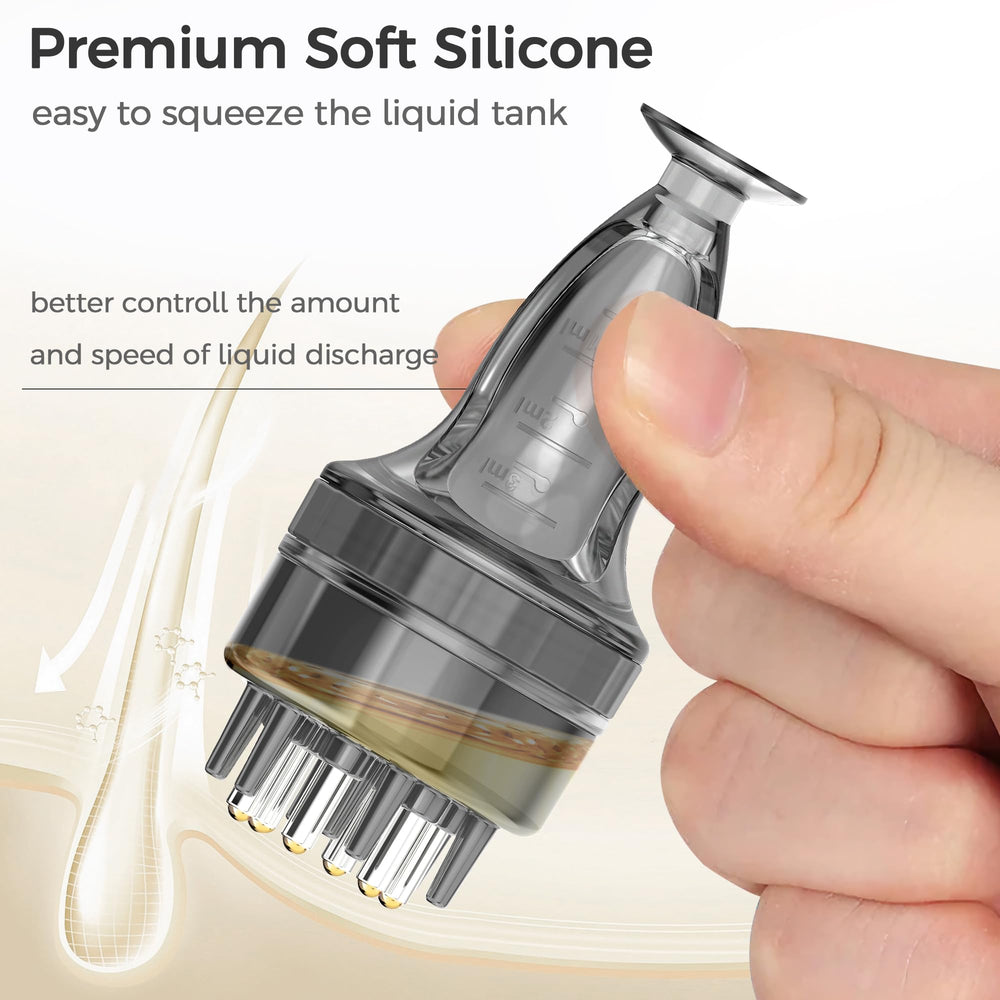WL-YBOPRO Minoxidil Applicateur demonstration de l'application rapide et propre.