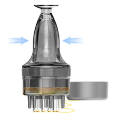 WL-YBOPRO Minoxidil Applicateur montre la bouteille prête à l'emploi pour une application précise et sans gâchis.