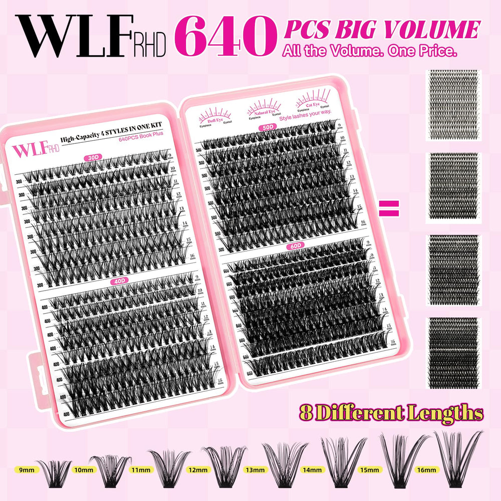 WLFRHD outil application cils : pince et accessoire faciles pour débutants.