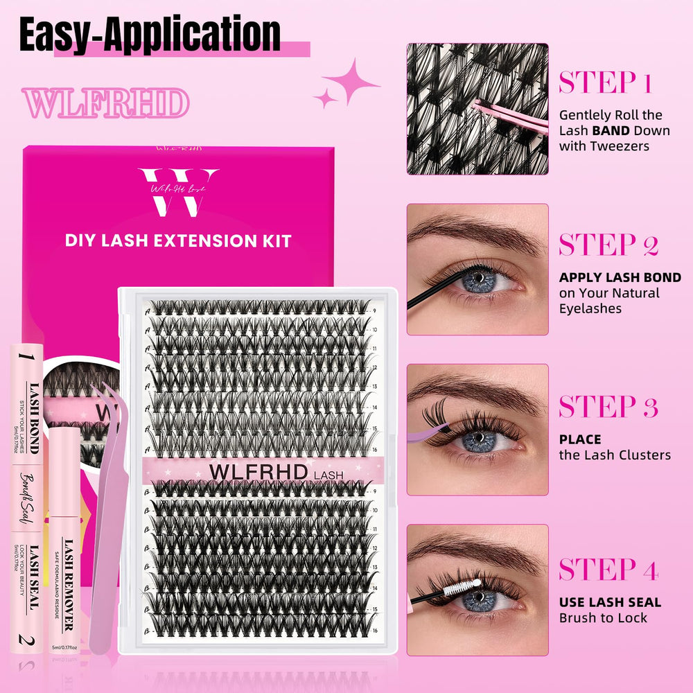 WLFRHD remover: nettoyant doux pour retirer les clusters après pose.