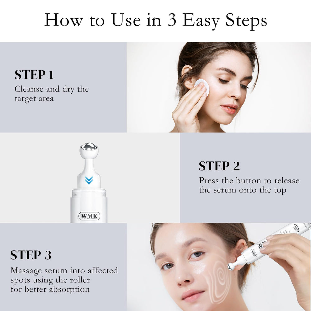 WMK Dark Spot Remover — peau plus lumineuse et homogène après utilisation régulière