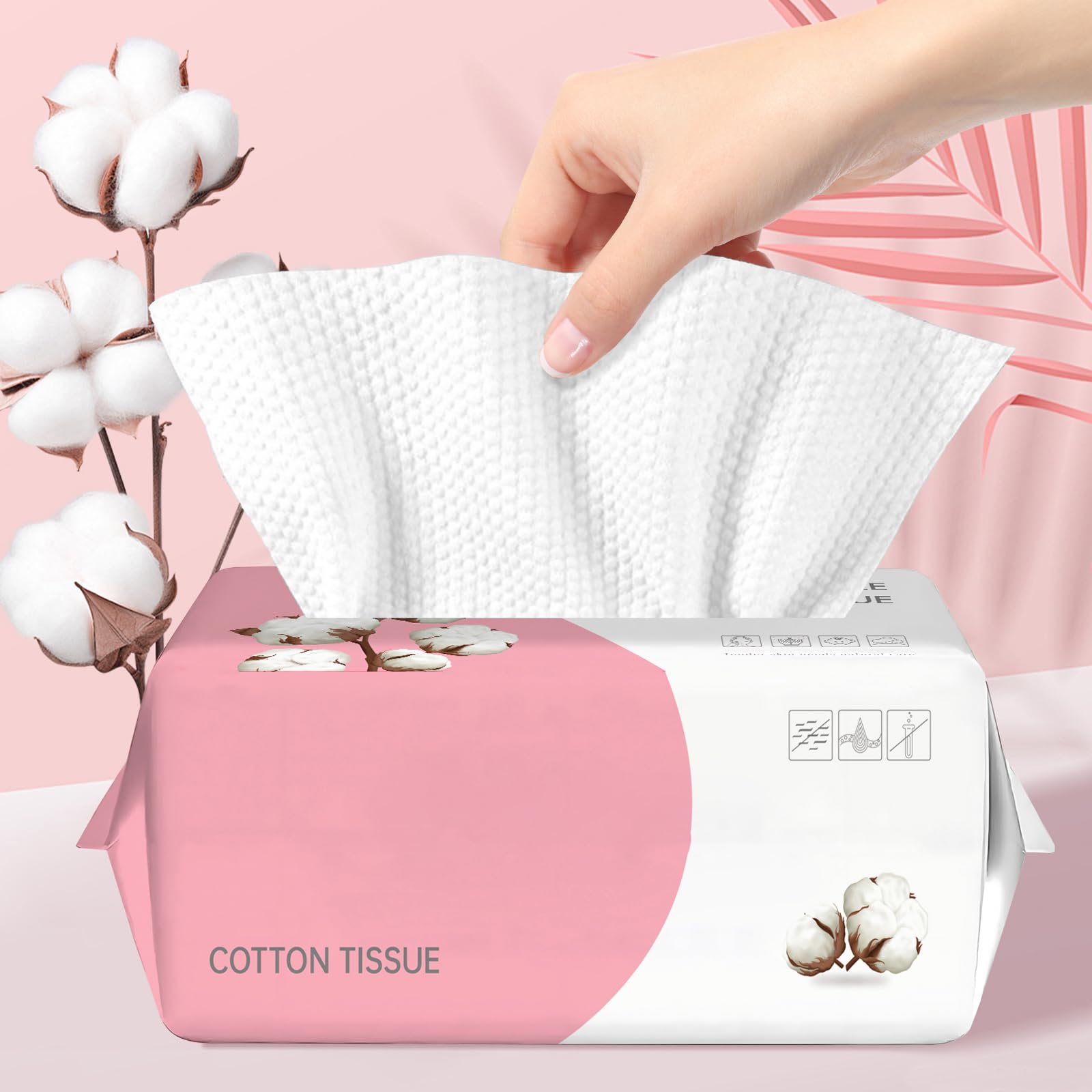 Lingettes WMQL emballage pratique pour démarrer votre routine soin