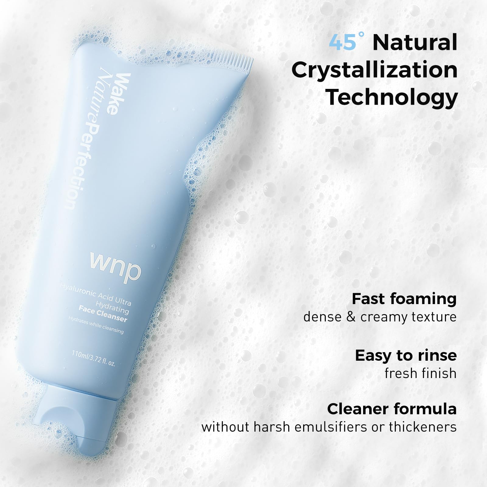 Centella et formules WNP 4D Hyaluronic pour apaiser la peau