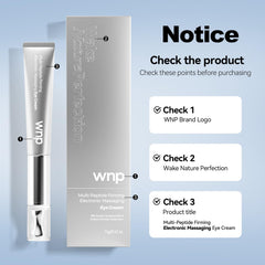 WNP Eye Cream brightens dark circles for a more awake appearance.
