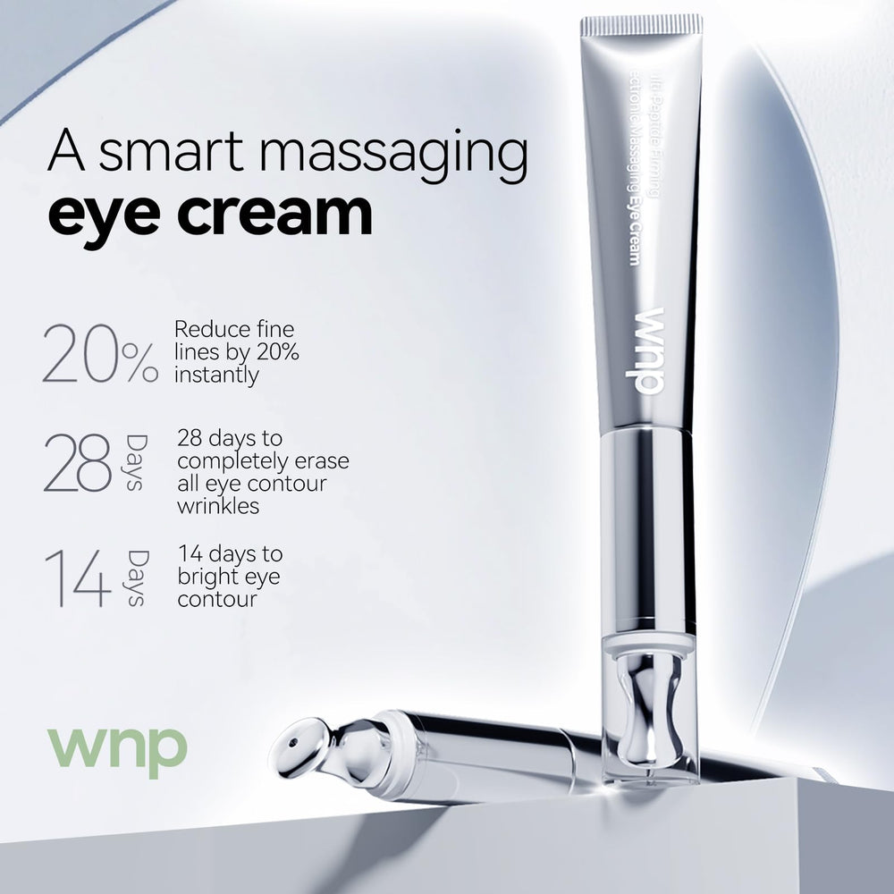 WNP Eye Cream reduces puffiness for smoother under eye skin.