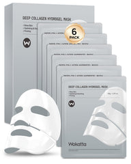 Wokatta Masque Collagene Bio – masque hydratant nocturne pour peau ferme et lisse.