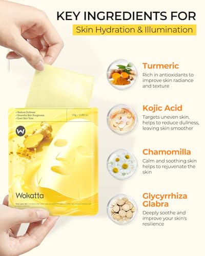 Hydratation quotidienne et soin concentré avec le masque Wokatta.