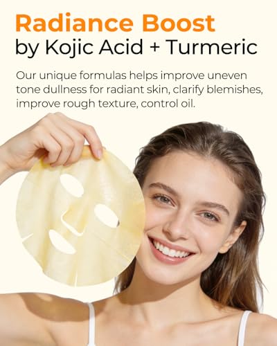 Peau unifiée et teint éclatant après l’utilisation du masque Wokatta.