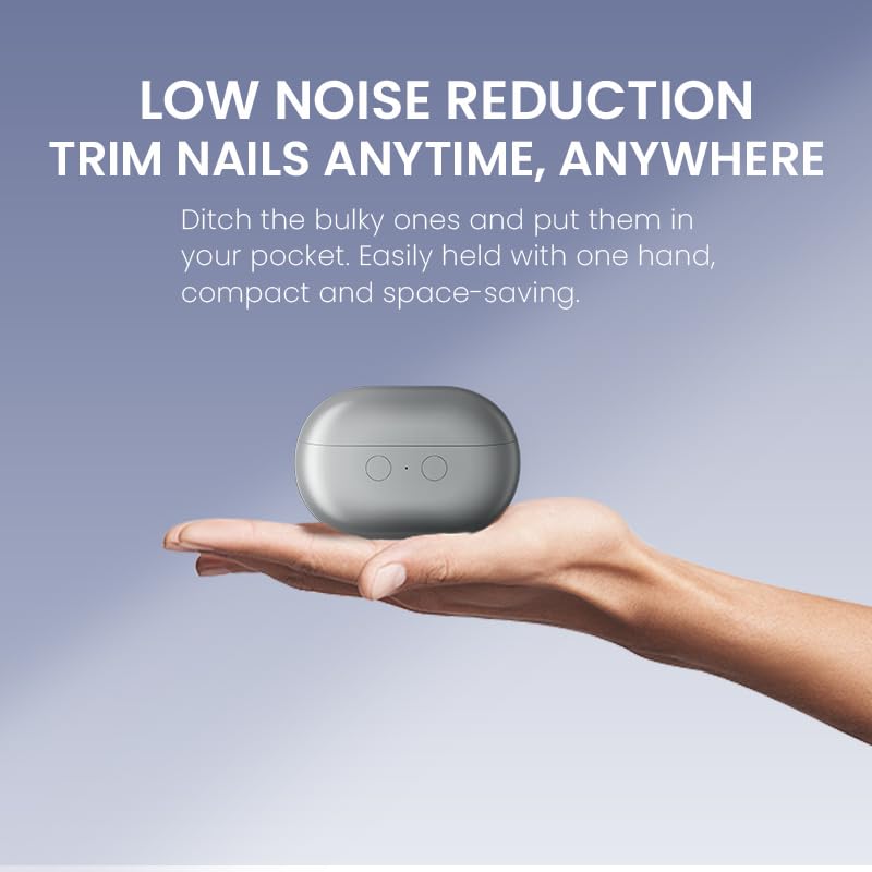 Utilisation pratique à domicile ou en voyage avec le coupe-ongles WOKKOW.
