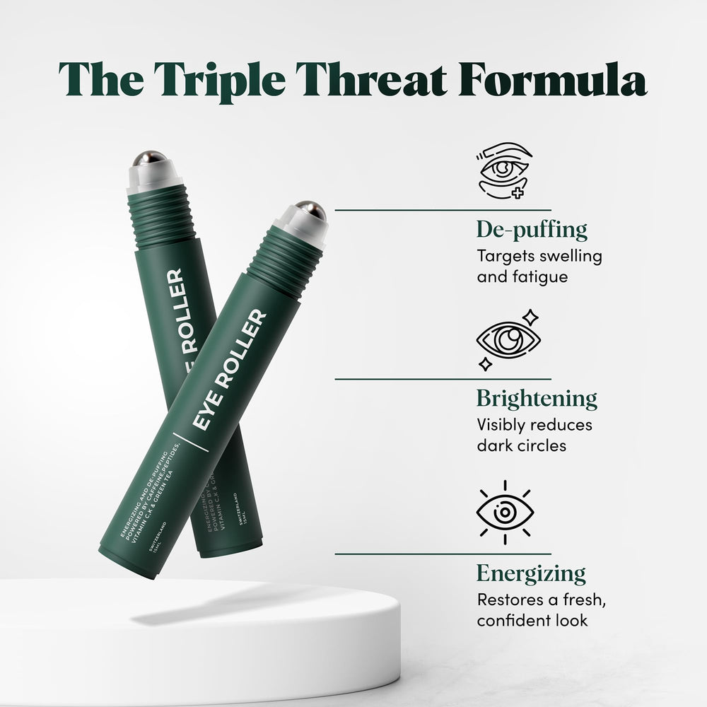 Peptides favorisent une apparence plus ferme et tonifiée autour des yeux.