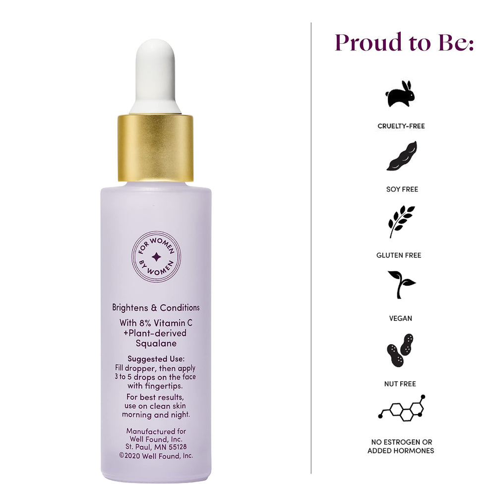Application du Fountain of Glow avant crème – peau prête pour le maquillage.