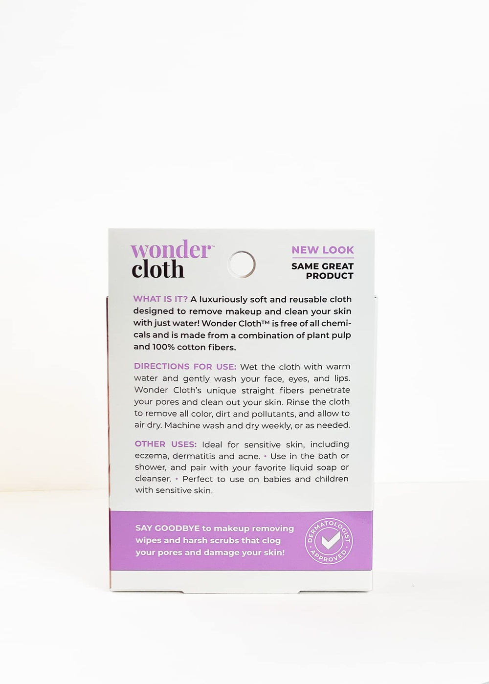 Wonder Cloth texture douce pour exfolier en douceur