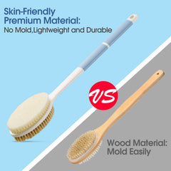 Poils doux côté nylon pour une mousse généreuse avec Wonsagain