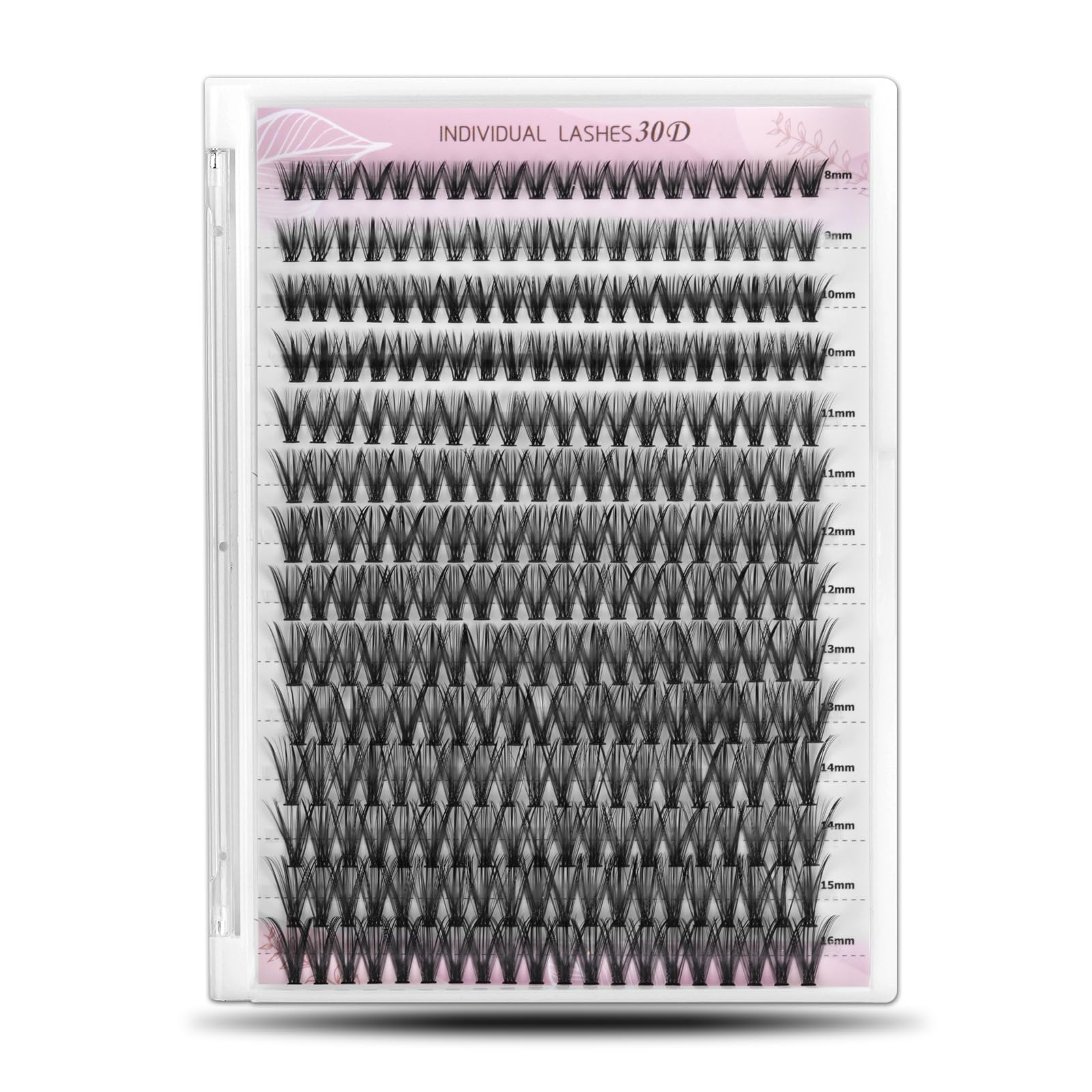 Cils WONSIS individuels 280 pièces, allure naturelle et légère.