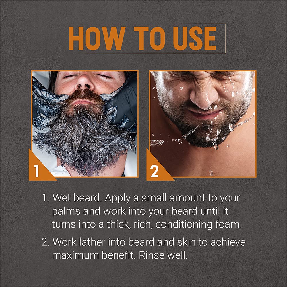 Woody's Utilisation quotidienne barbe nettoie et hydrate en douceur