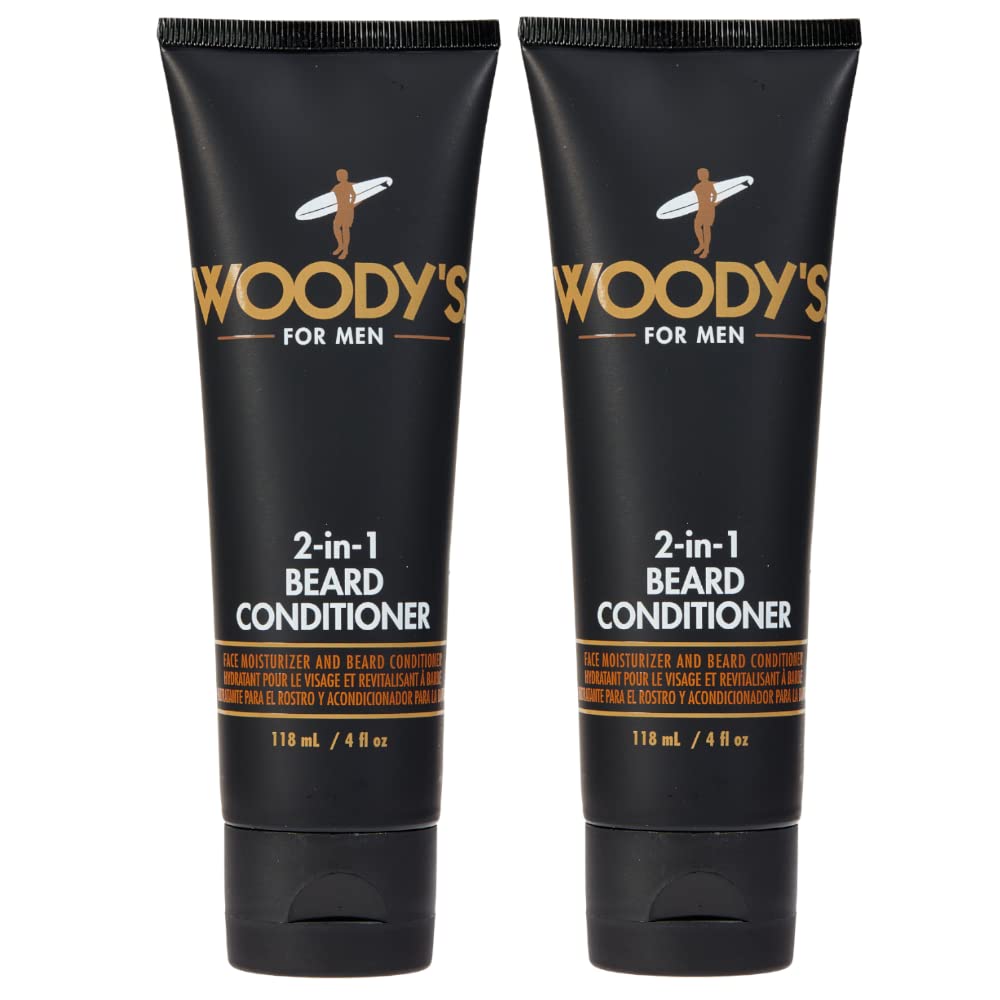 Woody's 2-en-1 barbe-nettoyant en bouteille, nettoyage efficace et pratique.