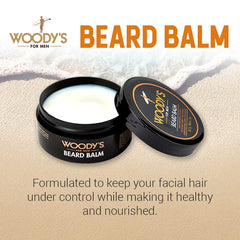 Texture crèmeuse du baume barbe pour dompter les poils rebelles