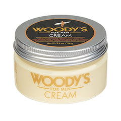 Woody's Crème coiffante: bouteille prête à l'emploi et contrôle léger.
