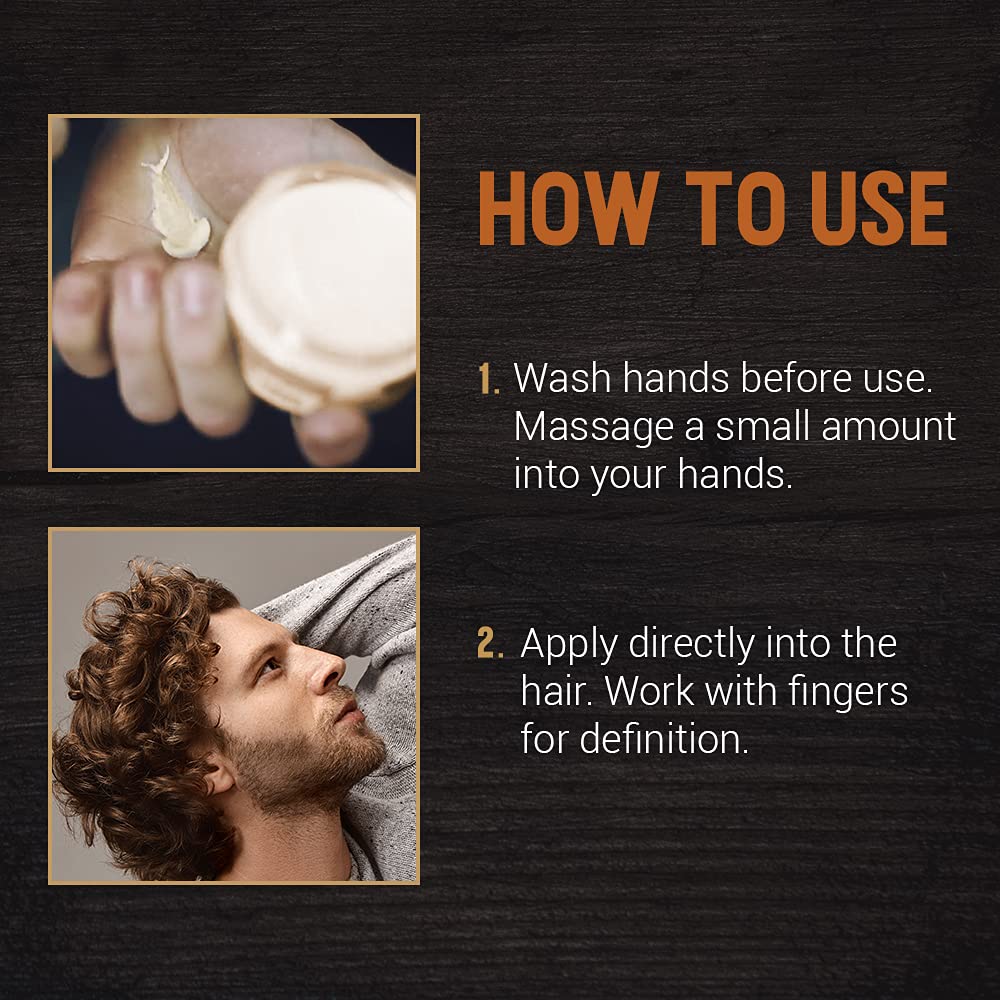 Woody's Crème coiffante: ingrédients gingembre et romarin pour cheveux maniables.