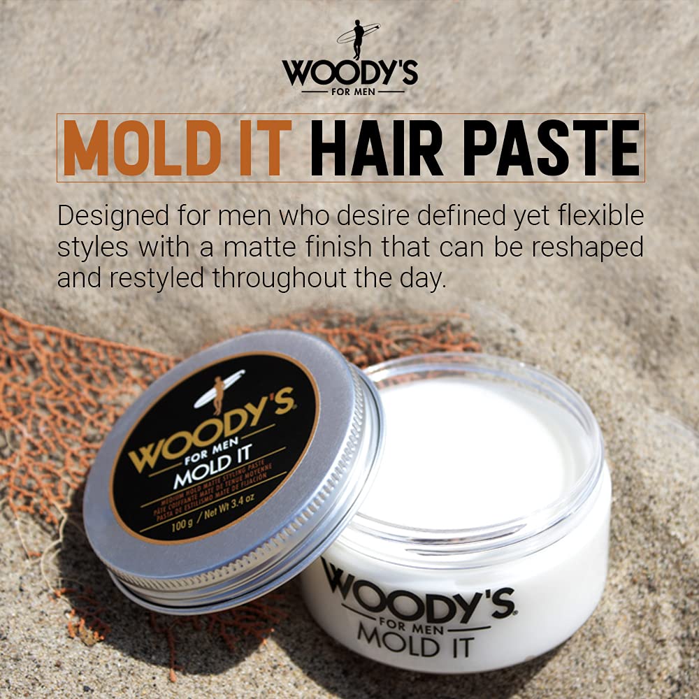Woody's Mold It Matte: finition-matte pour un look discret et durable.