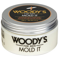Woody's Mold It Matte: texture-volume pour une coiffure naturelle et pleine de corps.