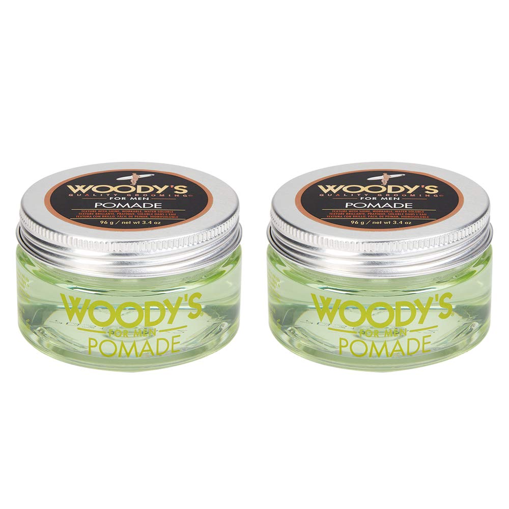 Woodys Pomade, pack double, tenue durable et style soigné à découvrir