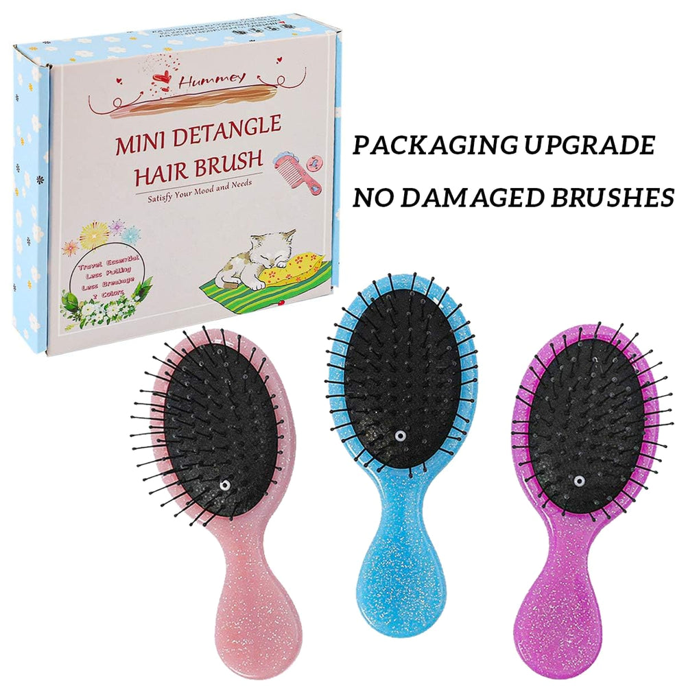 Brosse démêlante Woplagyreat pour cheveux mouillés ou secs, polyvalente.