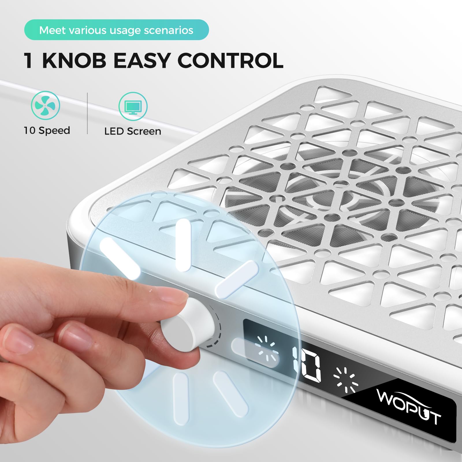 Dissipation thermique et design fin du collecteur Woput.