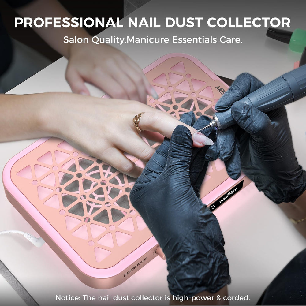 Woput Nail Dust Collector – filtres jetables 30 pièces pour entretien rapide.