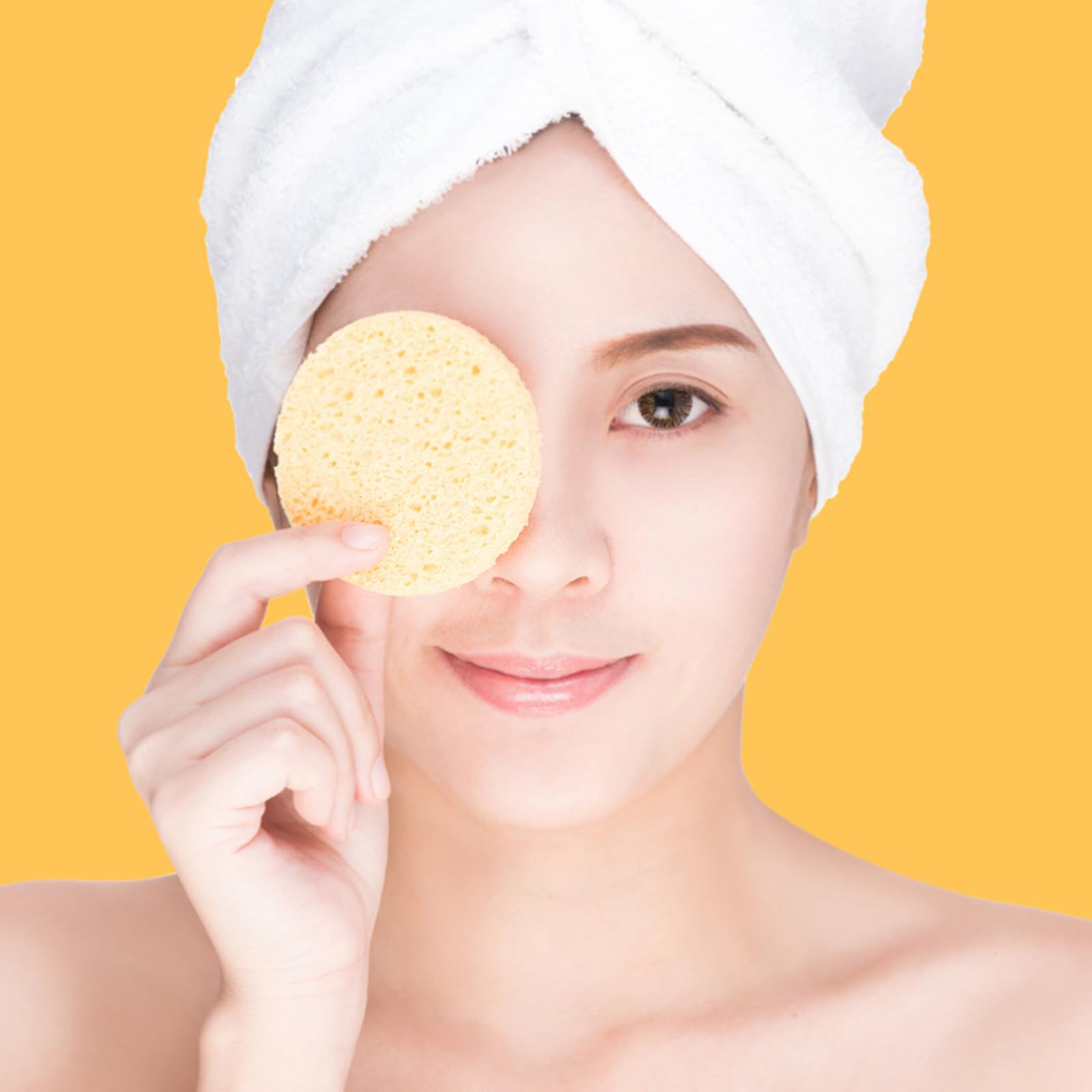 Éponges faciales WORFACE exfoliation douce pour éliminer les impuretés quotidiennes.