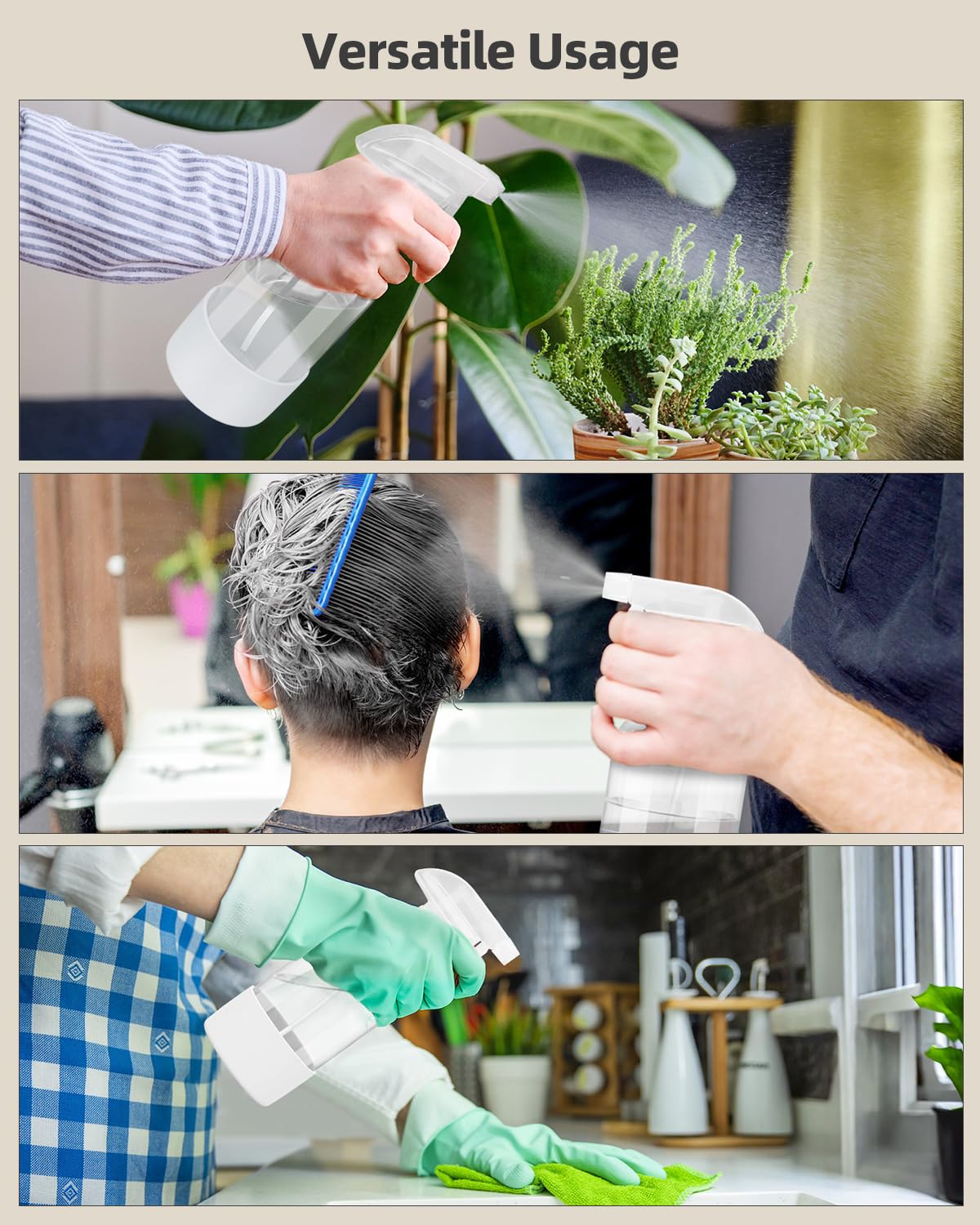 Worldgsb bouteille verre 8oz, parfait pour jardinage et arrosage des plantes.