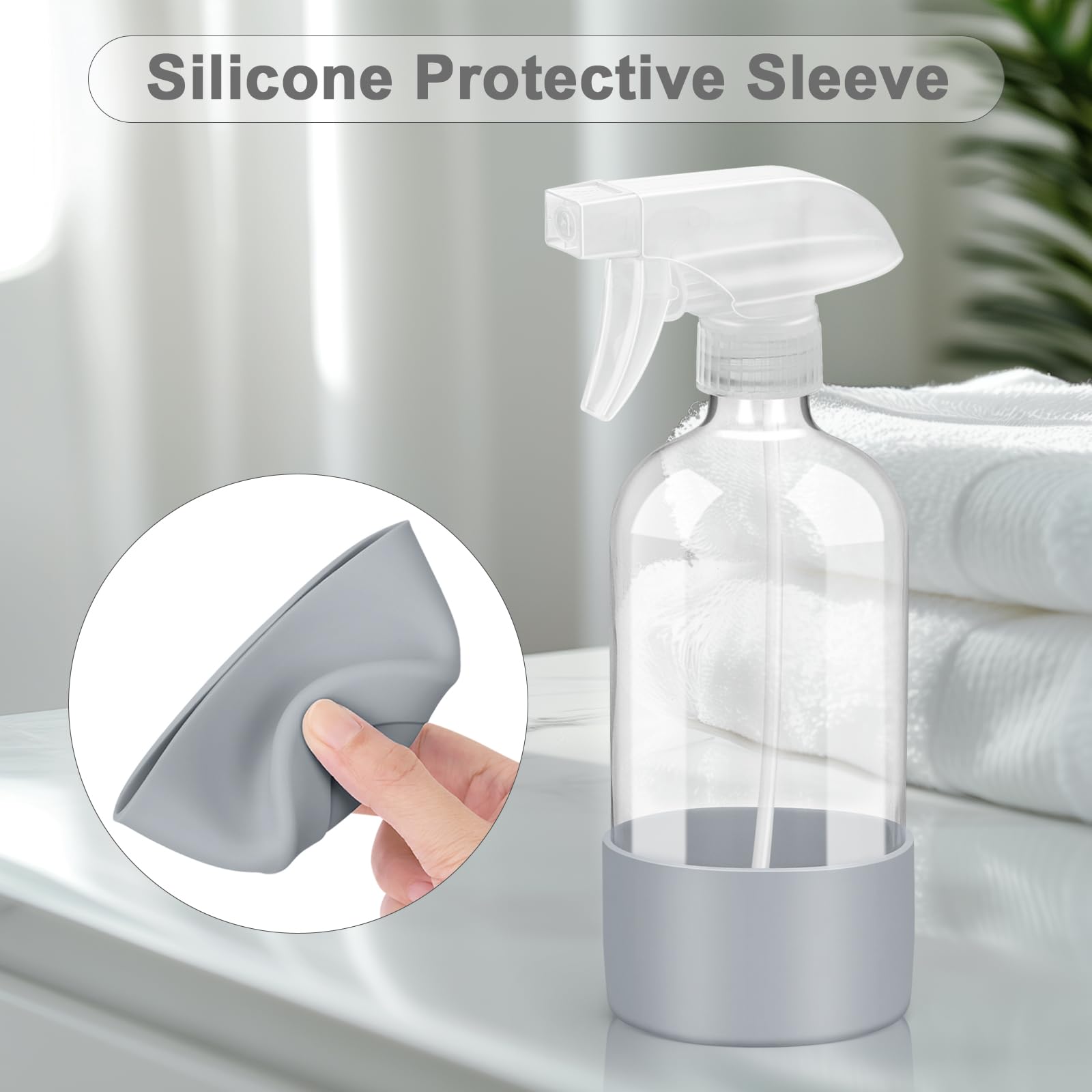 Worldgsb gaine silicone protège le verre et améliore la prise en main.