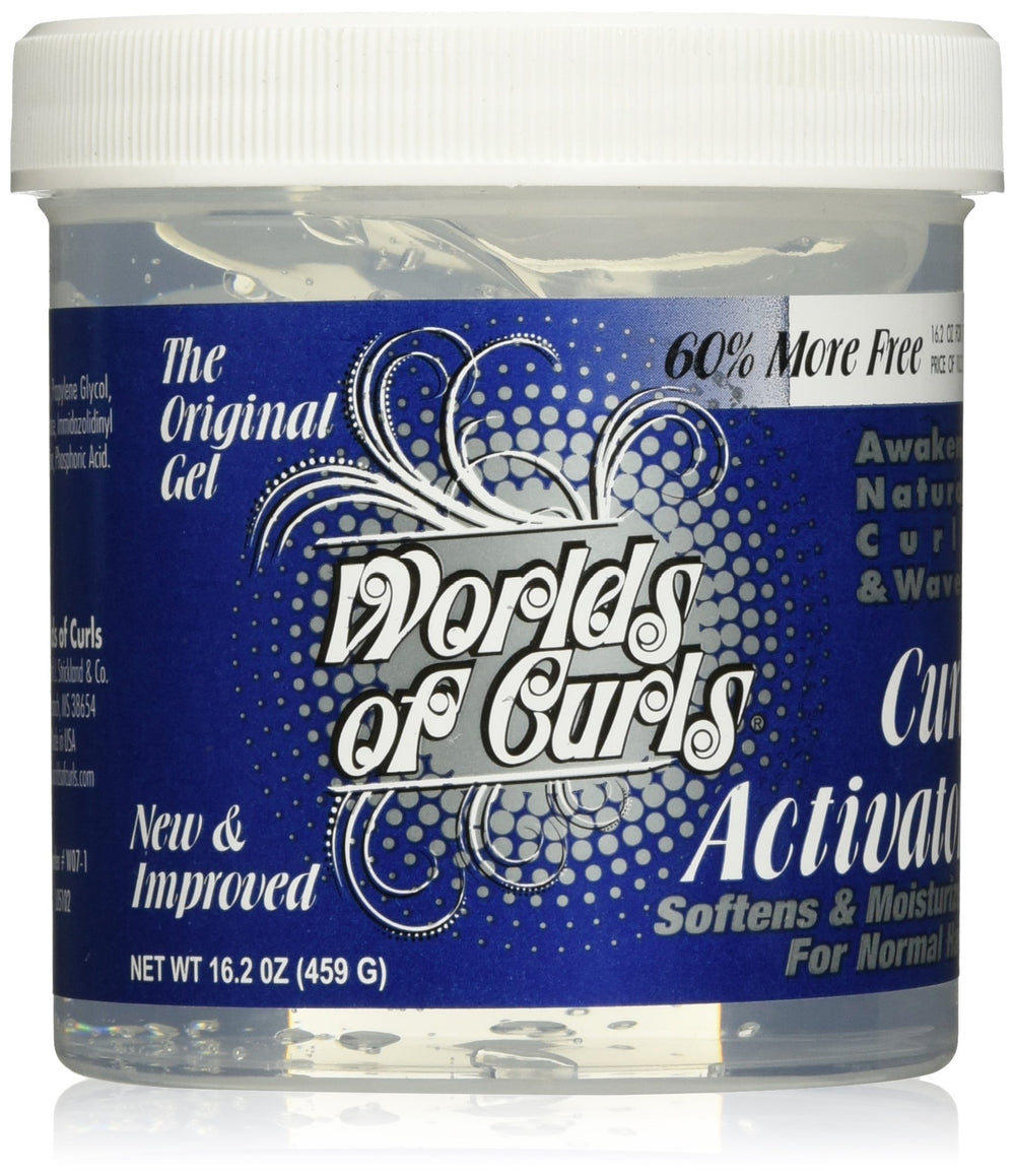 Worlds Of Curls Activateur Boucles: définition marquée pour des boucles bien formées.