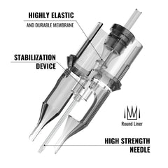 Emballage individuel Wormhole Tattoo pour plus d'hygiène et sécurité.