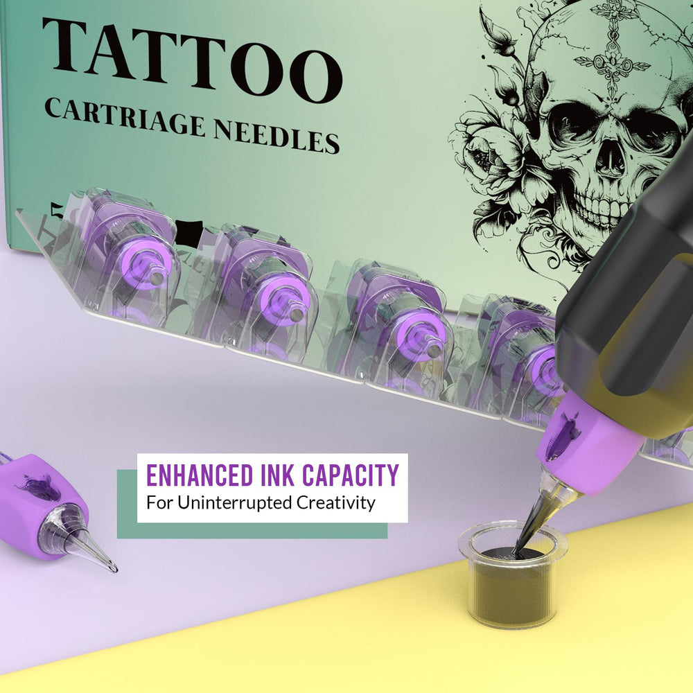 Wormhole Tattoo emballage individuel garantissant hygiène et sécurité.