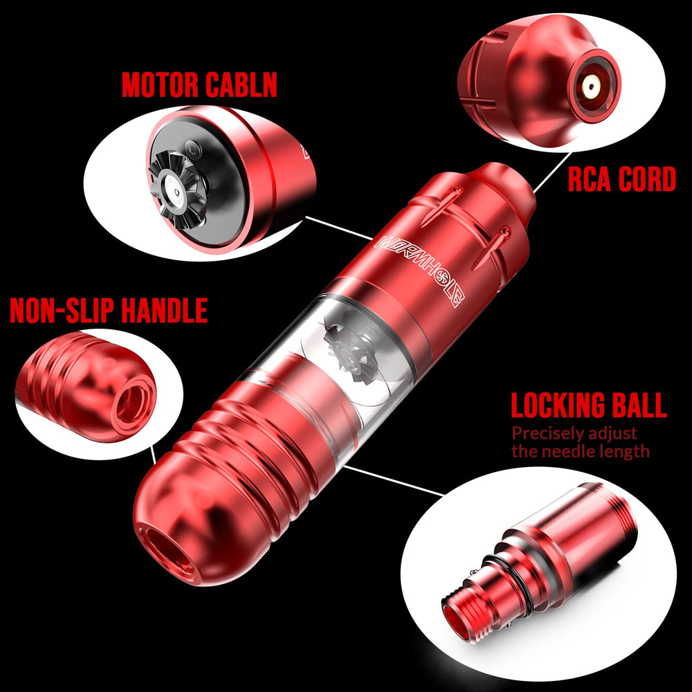 Wormhole Tattoo Moteur Mabuchi 24 mm, performance fiable.