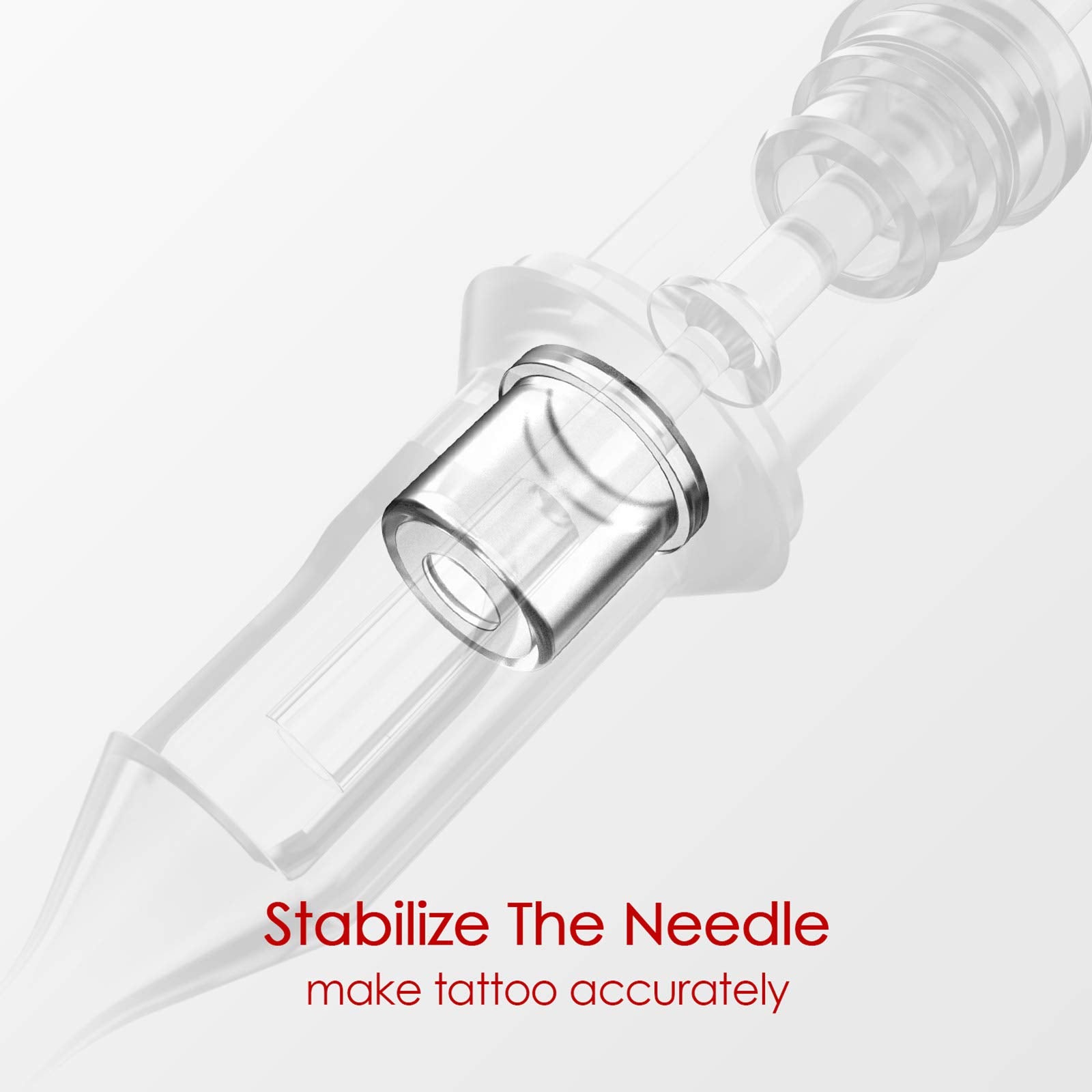 Tubes gris clair Wormhole Tattoo – meilleure visibilité en couleur et placement