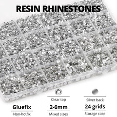 Worthofbest pinceau-pointe cire assure pose précise des strass