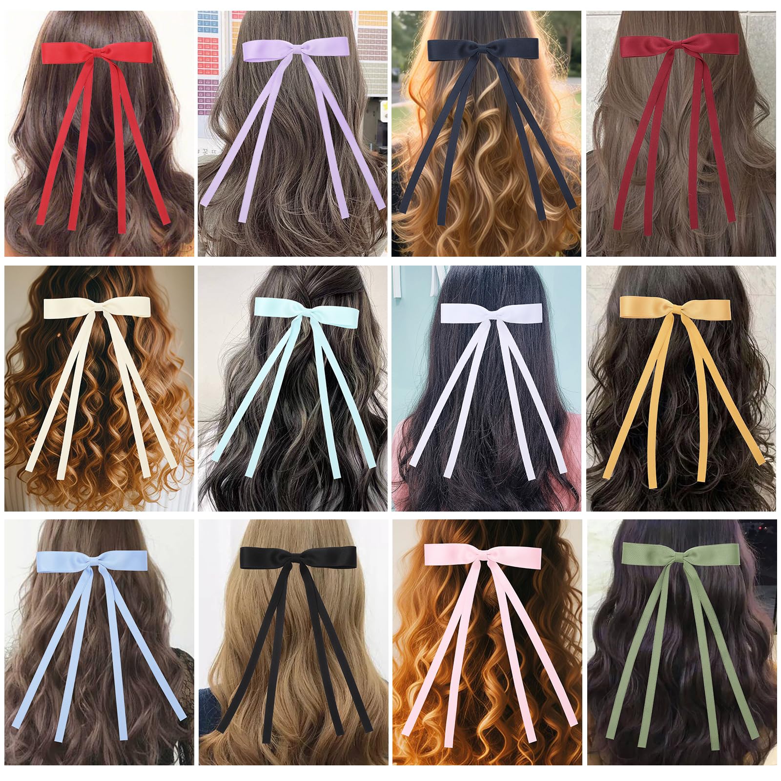 WORTL accessoires cheveux pour queue de cheval et tresses