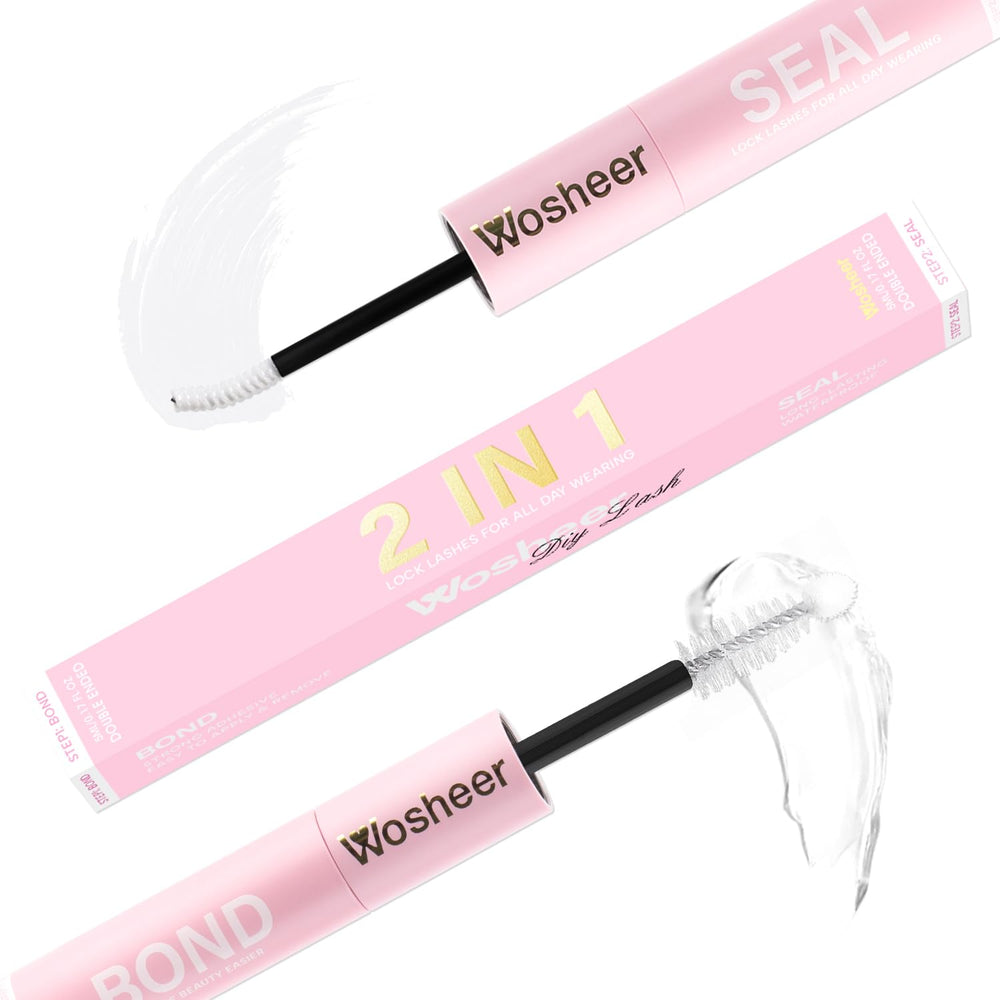 WOSHEER application précise: base des cils et couverture complète.