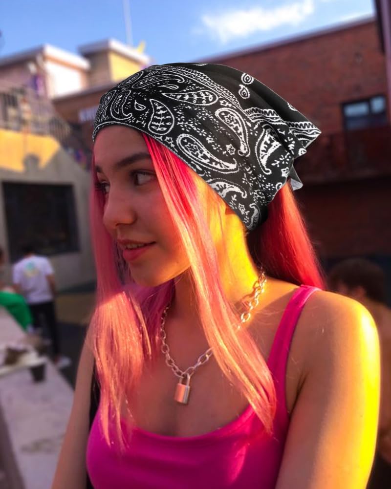 Bandeau triangulaire WOVOWOVO vert menthe, apporte une touche fraîche au style.
