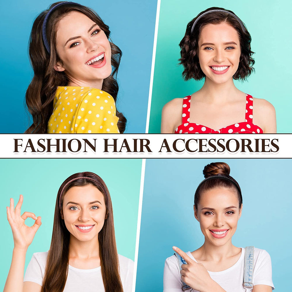 Bandeaux WOVOWOVO 7mm en couleurs vives pour varier les looks