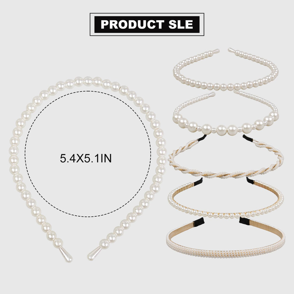 Bandeaux perles multi couches WOVOWOVO pour style sophistiqué