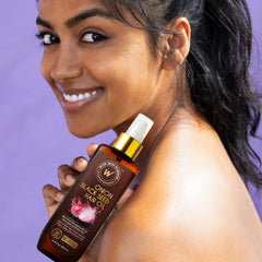 WOW Skin Science application nuit soin cheveux décrit en utilisation nocturne