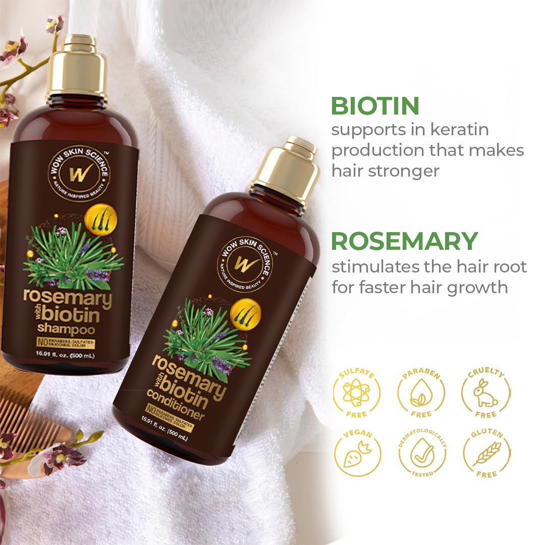 WOW Skin Science Application soin cheveux, ritualise apres-shampooing pour fibre renforcee