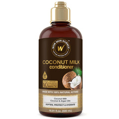 WOW Skin Science Conditionneur lait de coco, bouteille; cheveux secs nourris et brillants