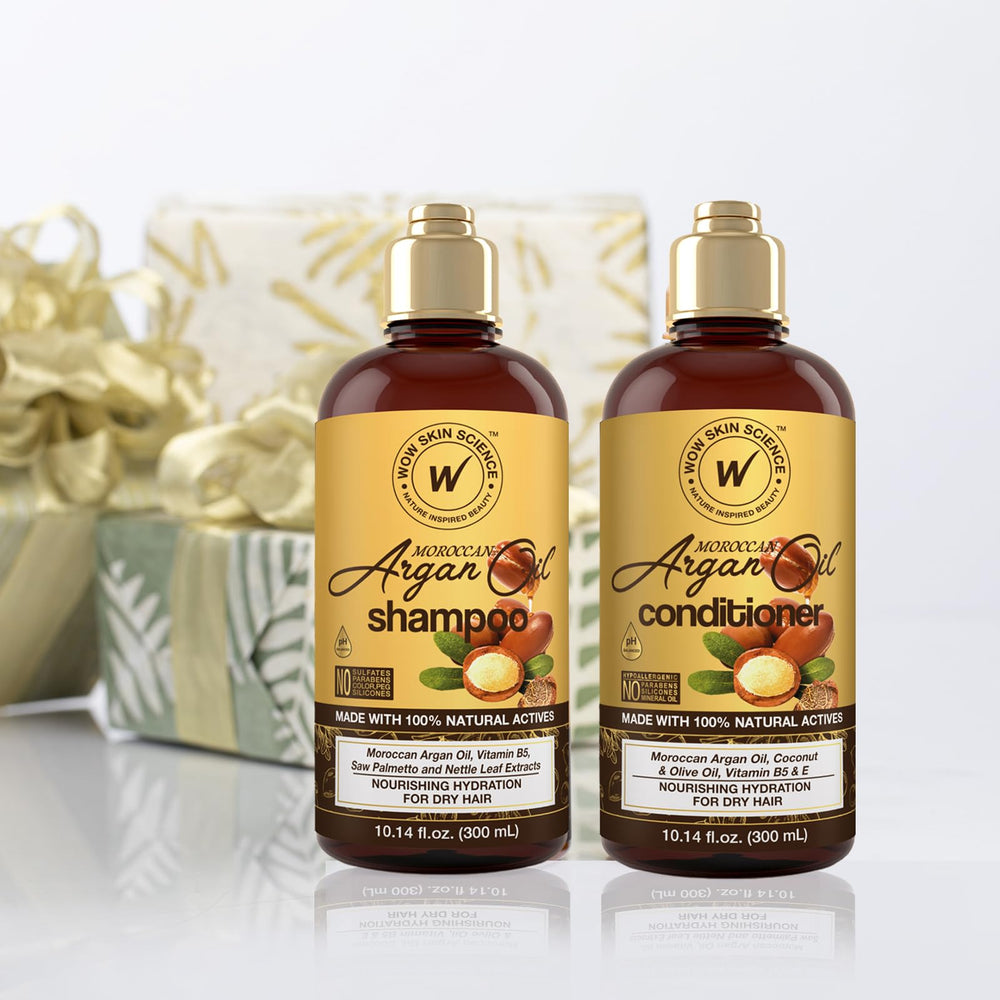 Sans sulfates et parabènes – étiquette claire sur le flacon WOW Skin Science.