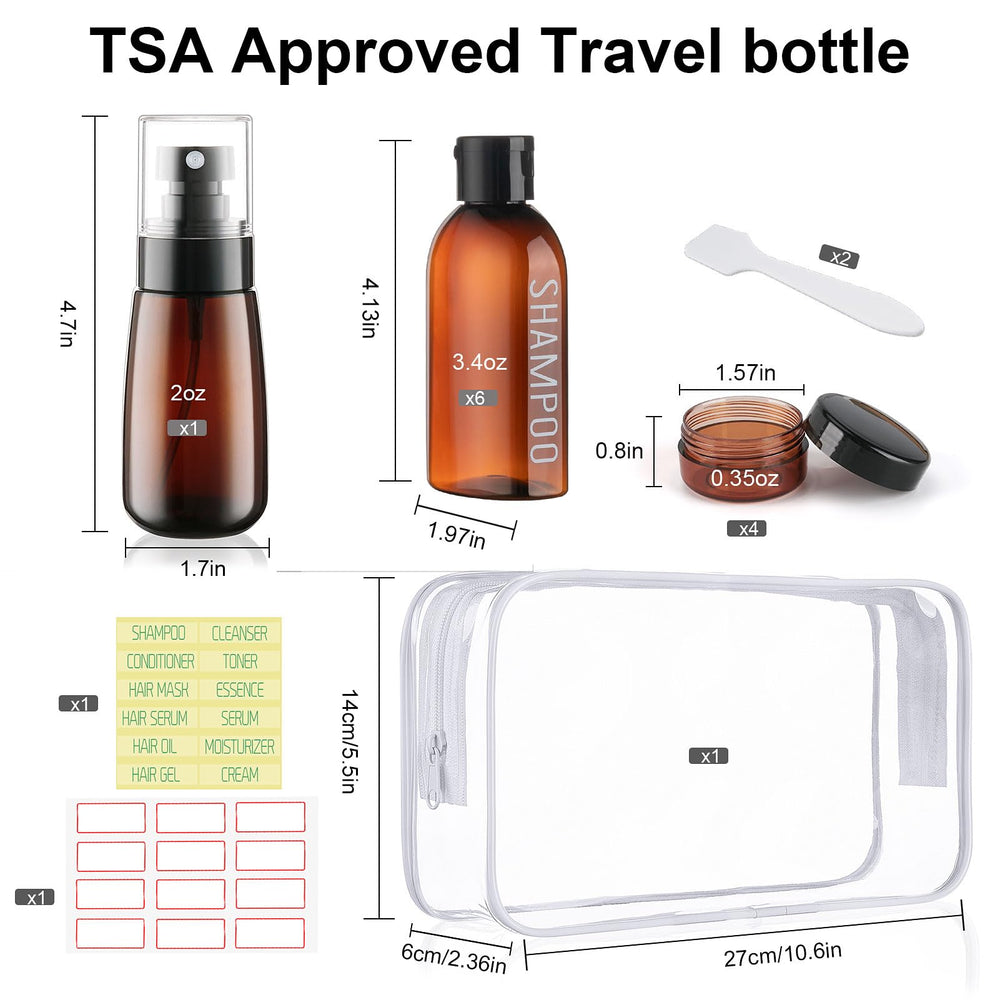 Wowang Travel Kit – brume fine 2 oz pour applications précises en déplacement