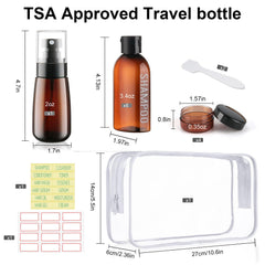 Wowang Travel Kit – brume fine 2 oz pour applications précises en déplacement