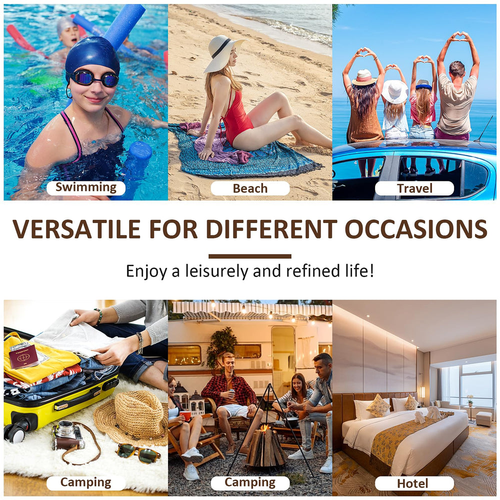Wowang Travel Kit – étiquettes incluses pour identifier rapidement chaque flacon